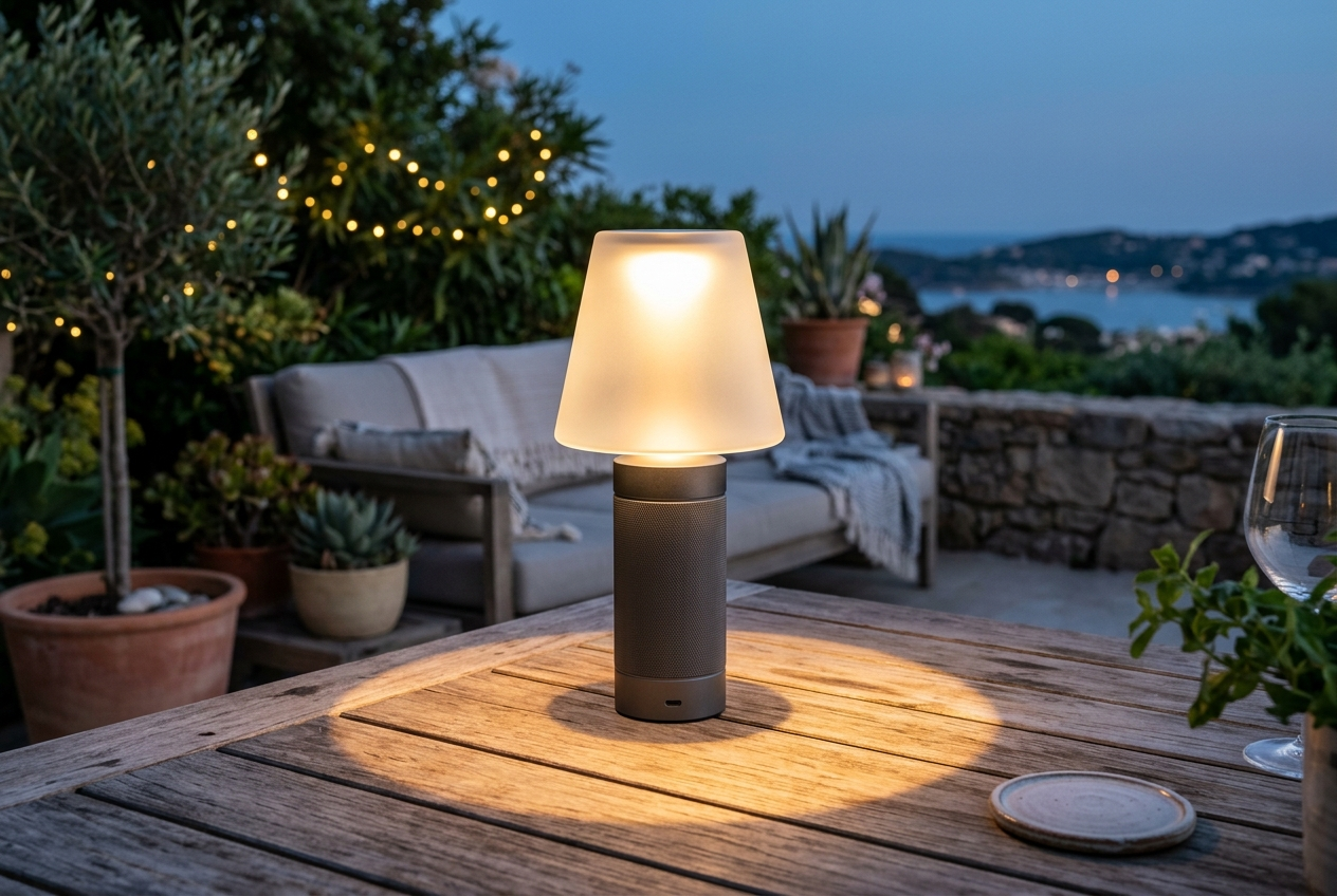 LED Tisch & Terrassenlampe